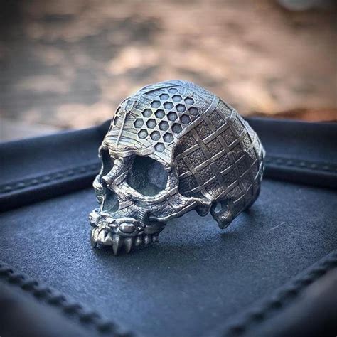 Vampire Skull Ring Skull Ring - Etsy