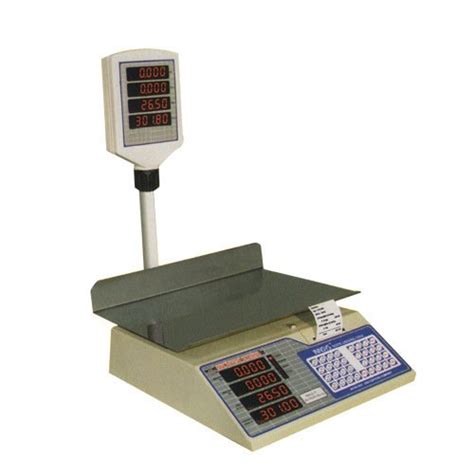 Amtech Electronic Price Computing Weighing Scale With Printer Upto Kg