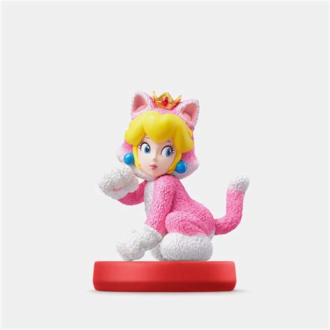 Amiibo ネコピーチ（スーパーマリオシリーズ） My Nintendo Store（マイニンテンドーストア）