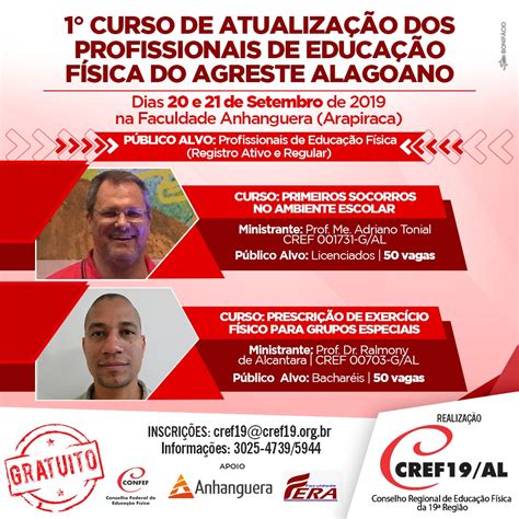 1º Curso De AtualizaÇÃo Para Profissionais De EducaÇÃo FÍsica Do