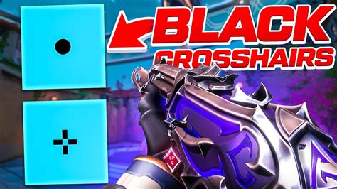 The Best Black Crosshairs You Need To Use On Valorant Codes In