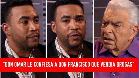 Don Omar Confiesa Que Vend A Dr G S A Los A Os En Entrevista Con Don