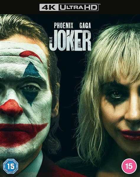 Joker Folie à Deux 4K Ultra HD 2024 Blu ray Region Free