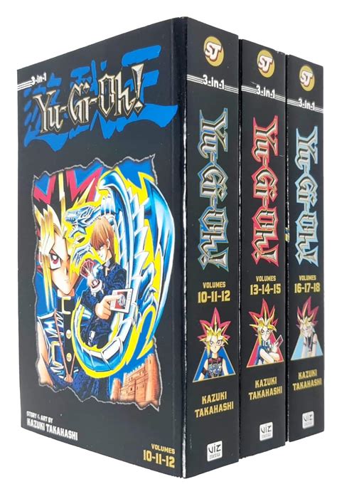 Yu Gi Oh 3 In 1 Edition Series Volume 4 5 6 Includes Vols 10 11 And 12