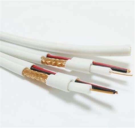 Rg59 RG6 Coaxial Cable Power Cable Siamese Cable For CCTV Camera DVR