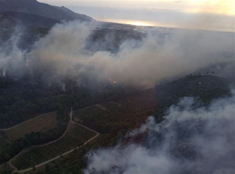 Arnasco Continuano A Bruciare I Boschi Sono Gli Ettari Di Bosco