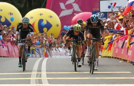 Rafal Majka Adam Yates Wout Poels Editorial Stock Photo Stock Image