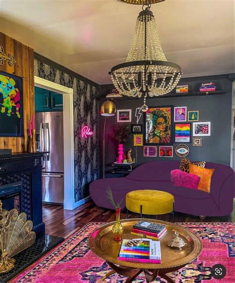 Funky Living Rooms Colourful Living Room Eclectic Living Room Decor