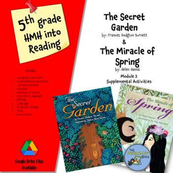 The Secret Garden The Miracle Of Spring Hmh Into Reading Th Module