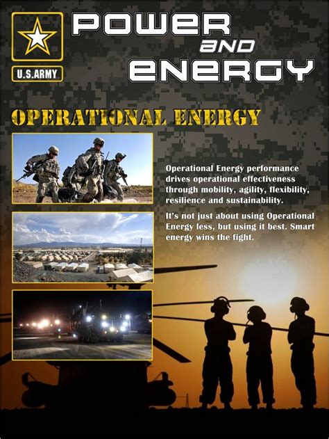 Army Establishes Policy For Operational Energy Article The United