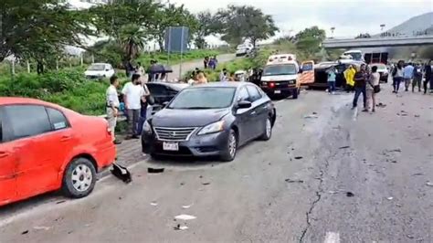 Accidente En La Autopista Del Sol Tráiler Impacta Contra 7 Vehículos