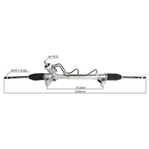 Lhd Hydraulic Steering Rack Power Steering Racks