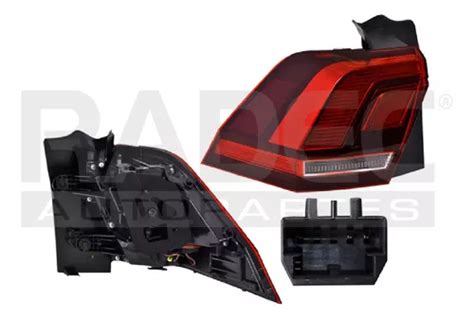 Calavera Ext Vw Tiguan C Leds Depo Izq Env O Gratis