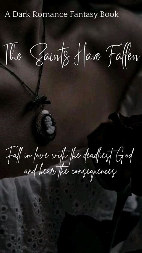 Dark Romance Fantasy Book The Saints Have Fallen Book Aesthetic