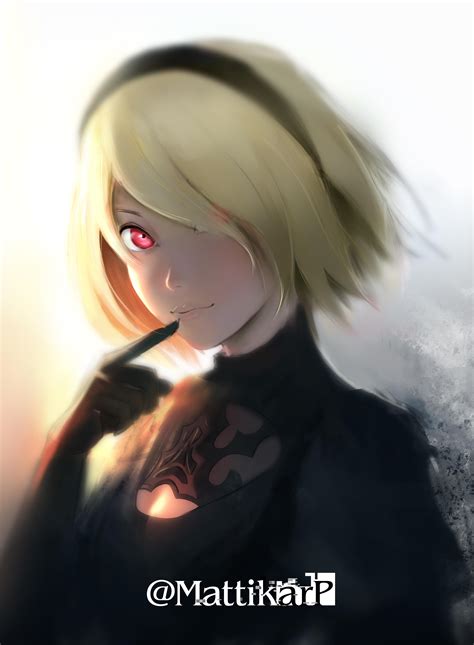 I drew Kat-2B. Hope you like it! : r/gravityrush
