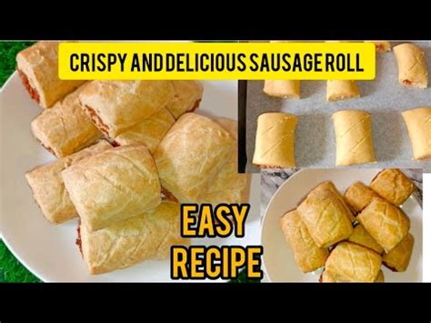 Crispy Nigeria Sausage Roll How To Make Sausage Roll Easy Way Of Making