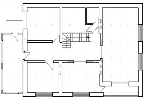 Example of house plan drawing | Download Scientific Diagram