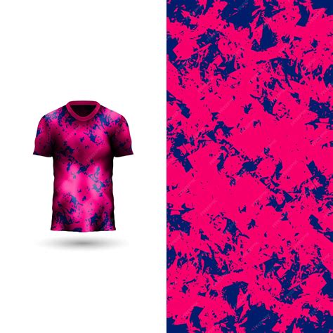 Cool Diseño De Camiseta Deportiva Sobre Fondo Abstracto Vector Premium