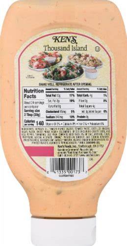 Kens Steak House® Thousand Island Salad Dressing 24 Fl Oz Smiths