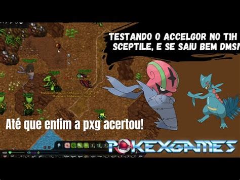 PXG TESTEI O NOVO OFF TANK BUG ACCELGOR NA HUNT DE T1H SCEPTILE