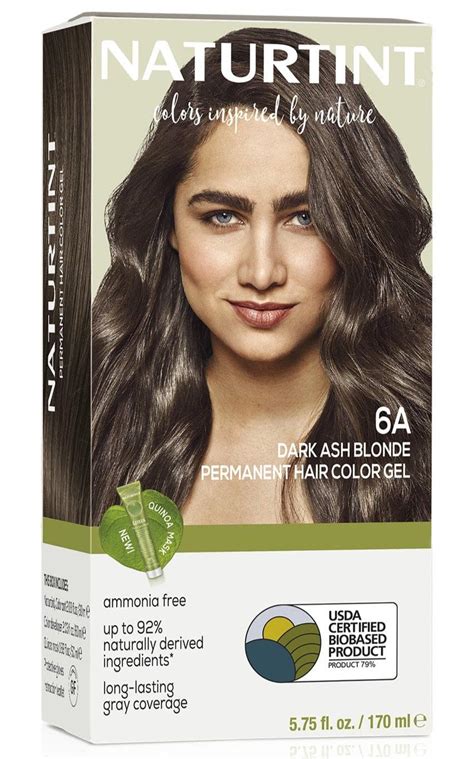 Brandclub Naturtint A Dark Ash Blonde Permanent Hair Color Pack Of Ammonia Free Vegan