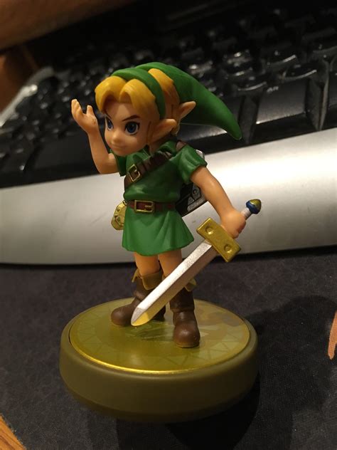 Custom fierce deity amiibo. Just needs paint. : amiibo