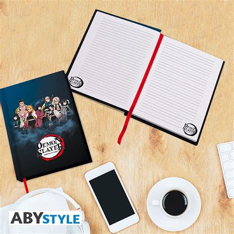 DEMON SLAYER A5 Notebook Pillars X4 Abysse Corp