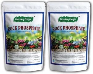 Garden Genie Organic Rock Phosphate I Essential Fertilizer All Purpose