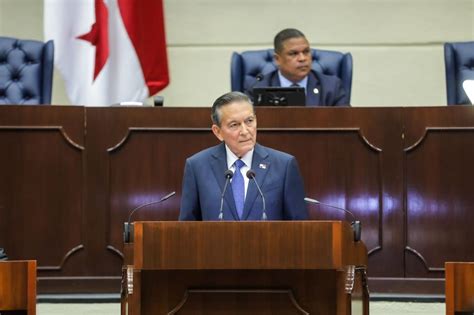 Presidente De Panam Laurentino Cortizo En Su Ltimo Discurso En