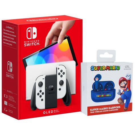 CONSOLA NINTENDO SWITCH MODELO OLED ELIGE TU COLOR AURICULARES