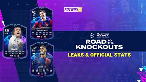 Ea Sports Fc Road To The Knockouts Rttk Team Leaks So Far