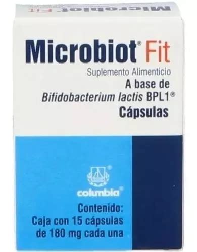 Microbiot Fit Mg Caja Con Frasco Con C Psulas En Venta En La