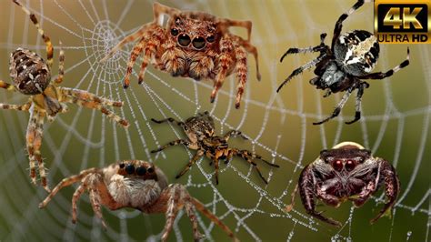 Spiders A Close Up Look At Natures Eight Legged Marvels Peculiar Planet Pursuit 4k Video