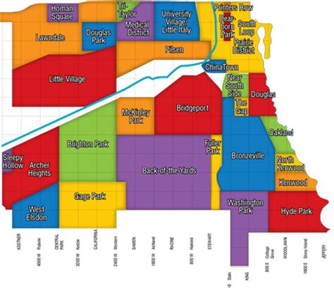 Chicago Neighborhood Map | Dream Town Realty