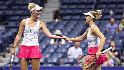 Us Open Doppio Femminile Titolo A Routliffedabrowski Superate Con