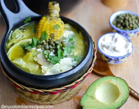 Ajiaco Colombiano (Colombian Chicken and Potato Soup) - My Colombian ...