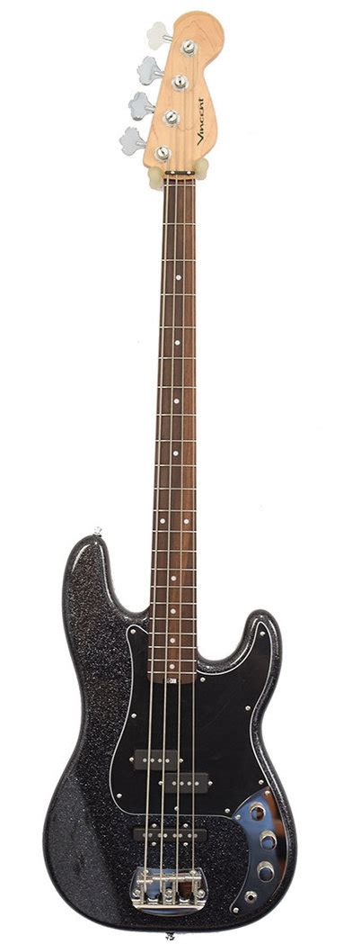 Vincent Bass Akkurat Pj 4 Metal Sparkle Katalox Station Music