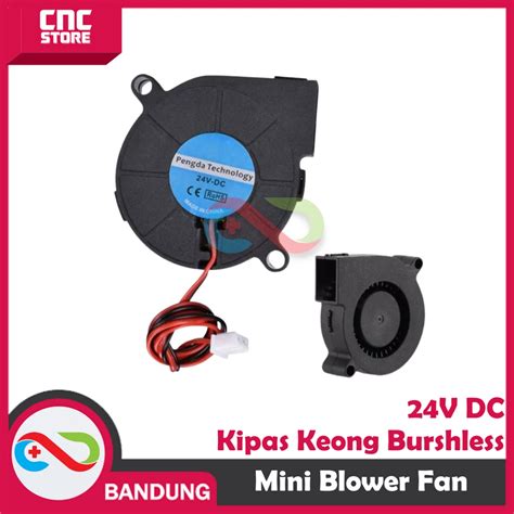 Jual V Mini Blower Fan Kipas Keong Brushless Dc Angin Cooling Turbo