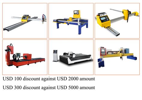 Professional Portable Gantry Cnc Plasma Cutting Machine Type Metal