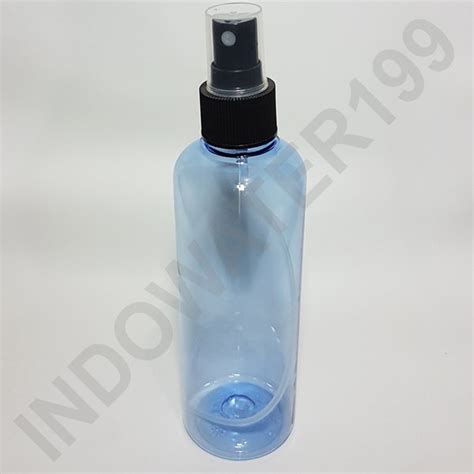 Jual BOTOL SPRAY 250 ML BIRU KEPALA SPRAY HITAM Di Lapak Indowater