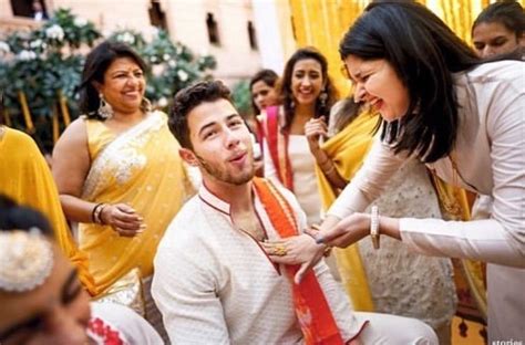 Unseen Pictures From Priyanka And Nick Jonas Haldi And Chooda Ceremony