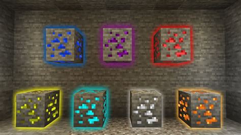 Los 7 NUEVOS MINERALES En MINECRAFT Y Sus UTILIDADES YouTube