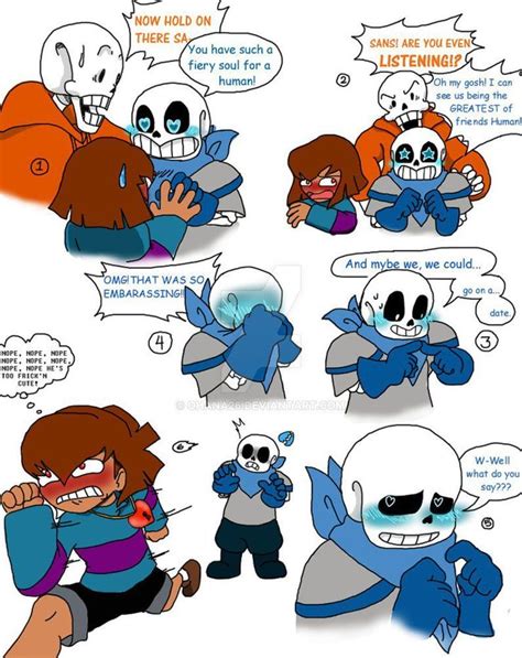 Sans X Frisk Comic Sans X Frisk Comic Sans X Frisk Undertale Cute ...