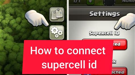 How To Connect Supercell Id In Clash Of Clans YouTube