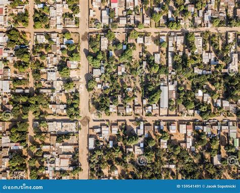 Vue Aérienne De Matola Banlieue De Maputo Capitale Du Mozambique