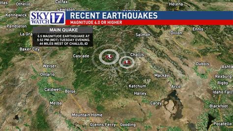 Magnitude 6.5 earthquake strikes in Idaho | WZTV