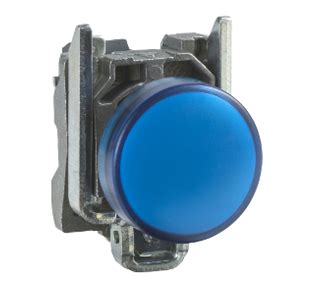 Xb Bvg Piloto Luminoso Azul Led Integrado V Botones