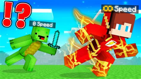 Speedrunner Having Infinity Speed Vs Hunter Having Speed In Minecraft