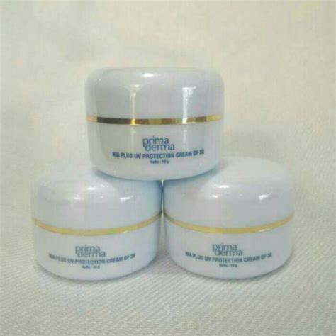 Jual Primaderma NIA Plus UV Protection Cream Of 30 Warna Putih Pink