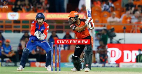 IPL 2023 DC Vs SRH Stats Preview Check Out Stats And Records That